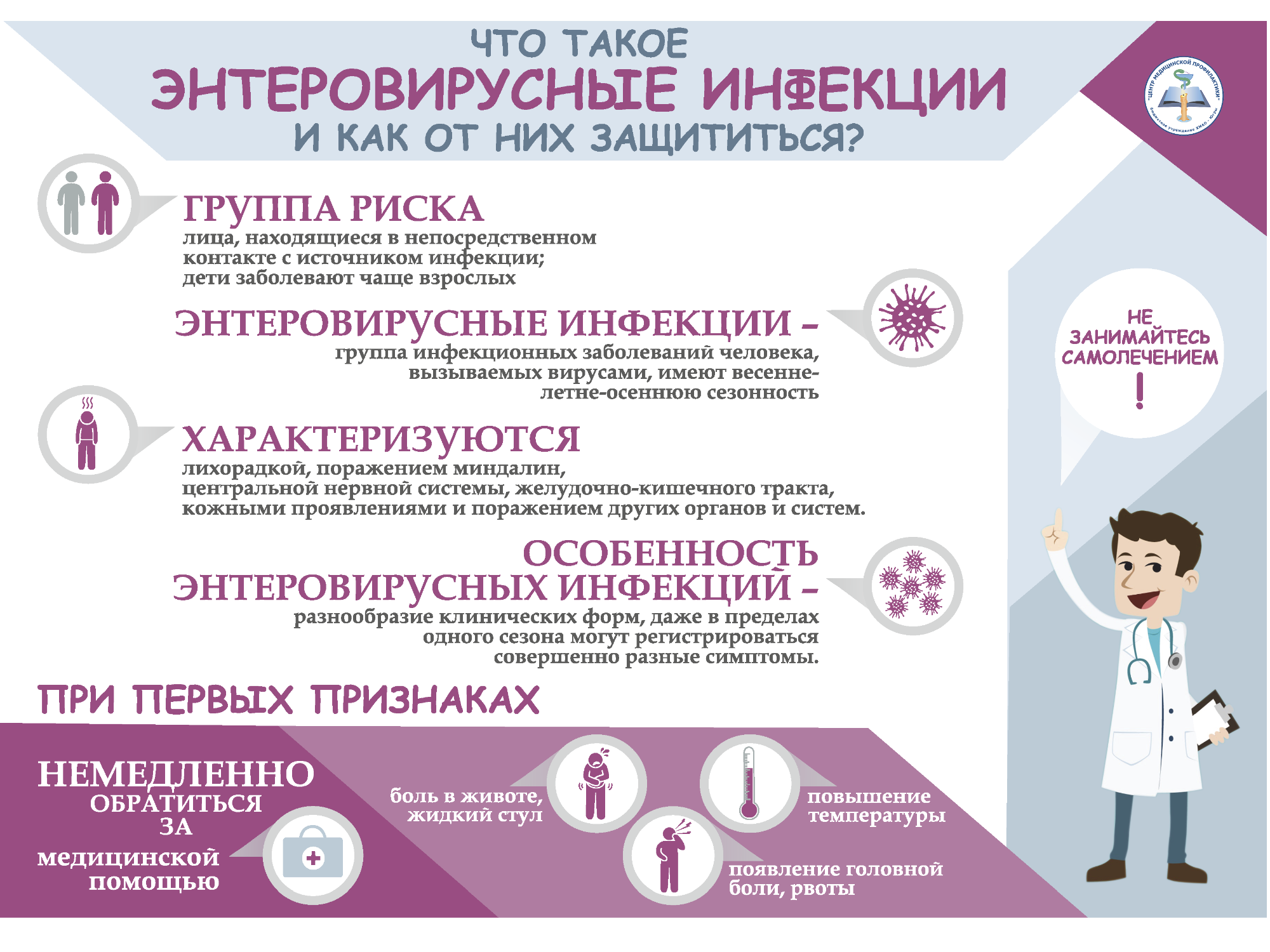 Профилактика энтеровирусной инфекции.